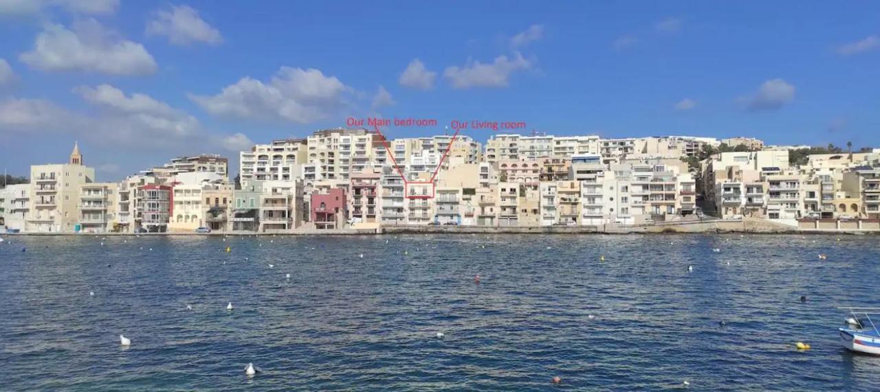 Sea View 2 Bedroom Apartment Marsaskala Exterior foto
